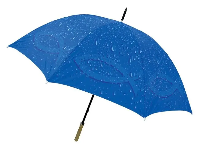 Rain drops with Ichthus