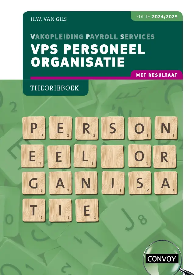 2024/2025 / VPS Personeel Organisatie / Theorieboek