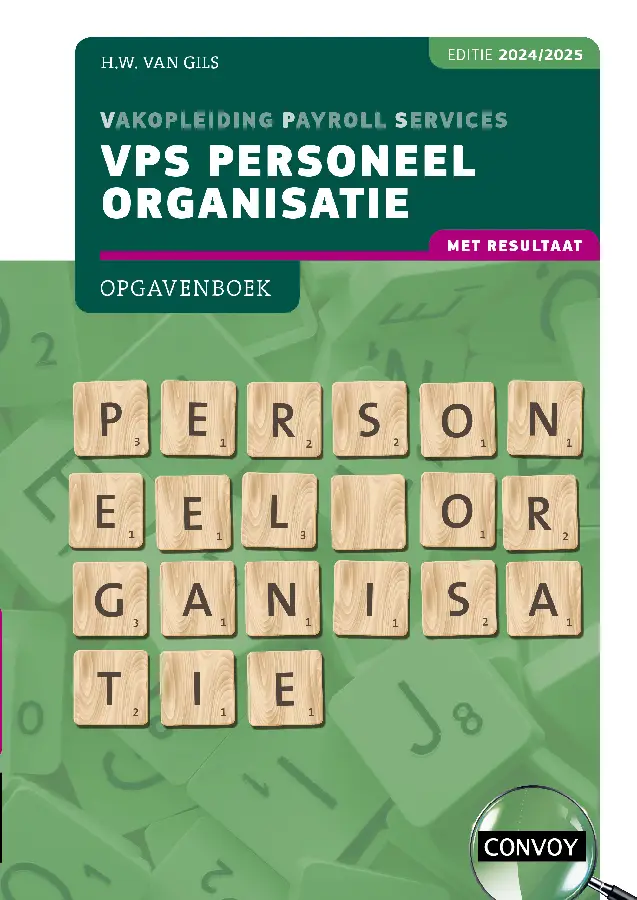 2024/2025 / VPS Personeel Organisatie / Opgavenboek