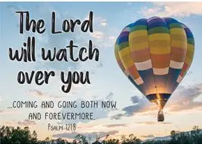 Postcard Lord watch over you set6
