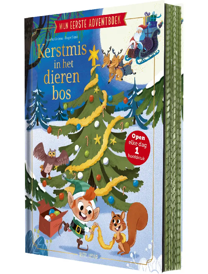 Mijn eerste adventboek - Kerstmis in het dierenbos