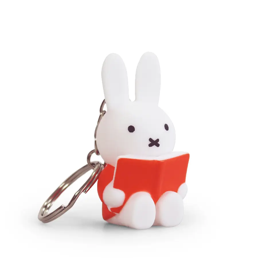 nijntje leest sleutelhanger rood/ per stuk