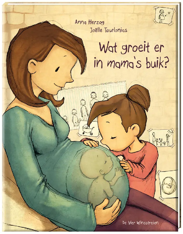 Wat groeit er in mama's buik?