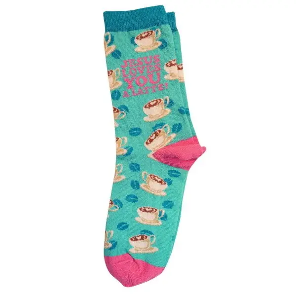 Bless my sole socks Jesus loves you a la