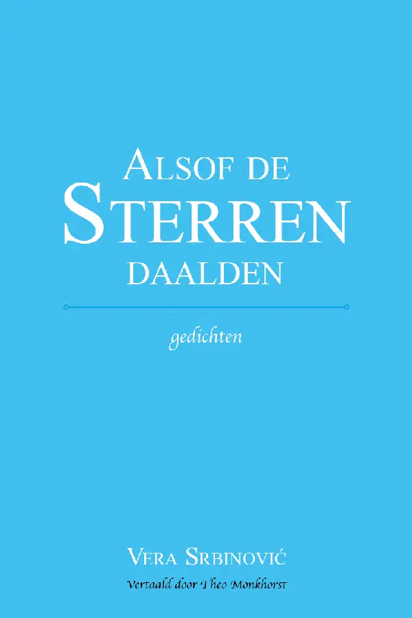 Alsof de sterren daalden