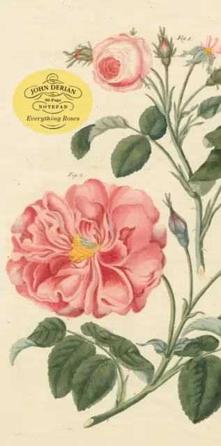 John Derian Paper Goods: Everything Roses Notepad