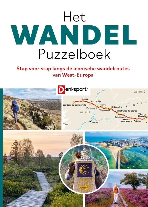 Denksport - Het Wandelpuzzelboek: West-Europa