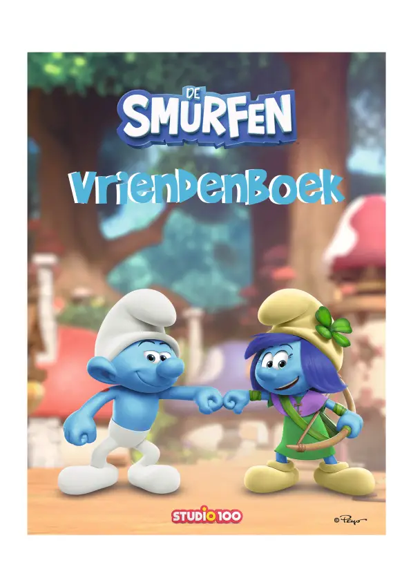 De Smurfen vriendenboek