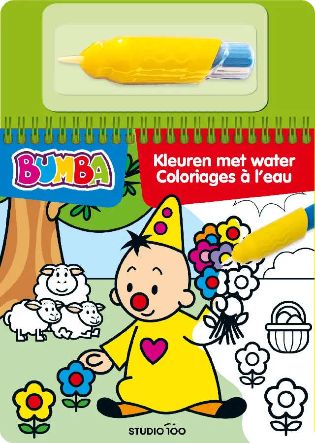 Kleurboek - Kleuren met water