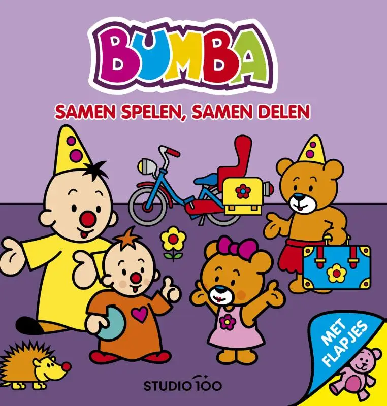 Bumba : Cardboard book with flaps - Samen spelen, samen delen