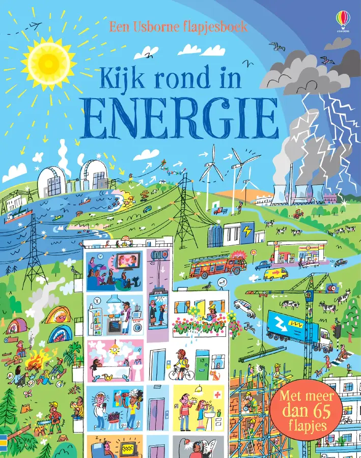 Kijk rond in energie - Flapjesboek