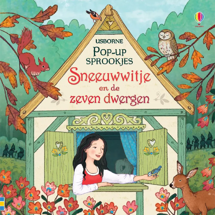 Pop-up Sneeuwwitje en de zeven dwergen