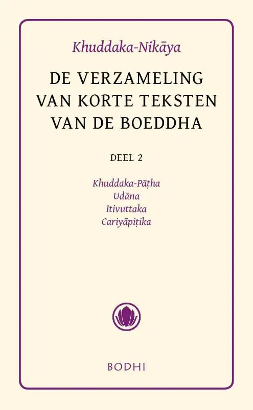 Khuddaka-Nikaya / II De verzameling van