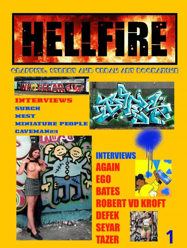 Hellfire 1 Graffiti Bookazine