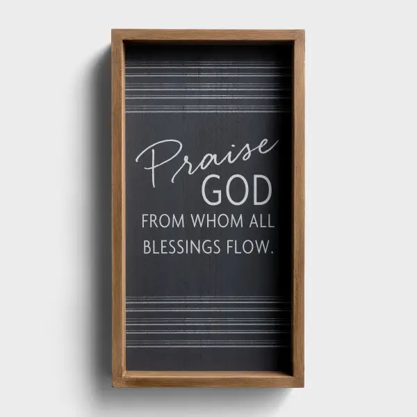 Wall Decor Praise God 40,3cm