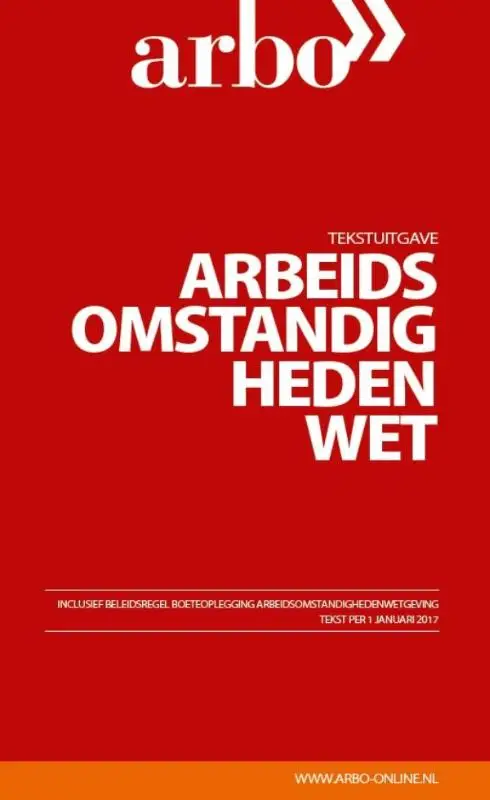 Arbeidsomstandighedenwet / 2017