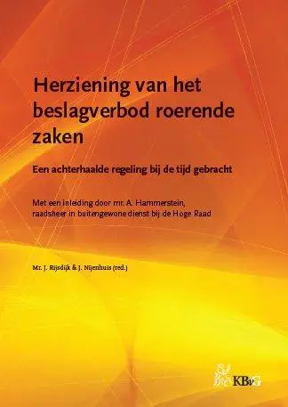 Herziening van het beslagverbod roerende zaken