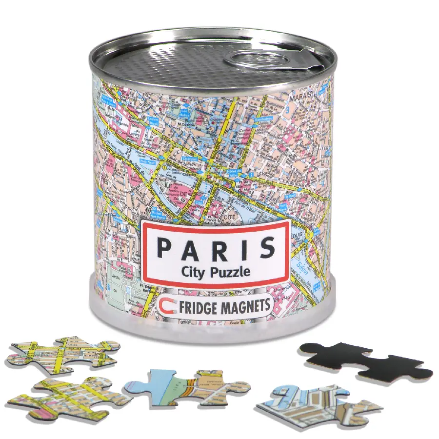 Paris city puzzel magnetisch