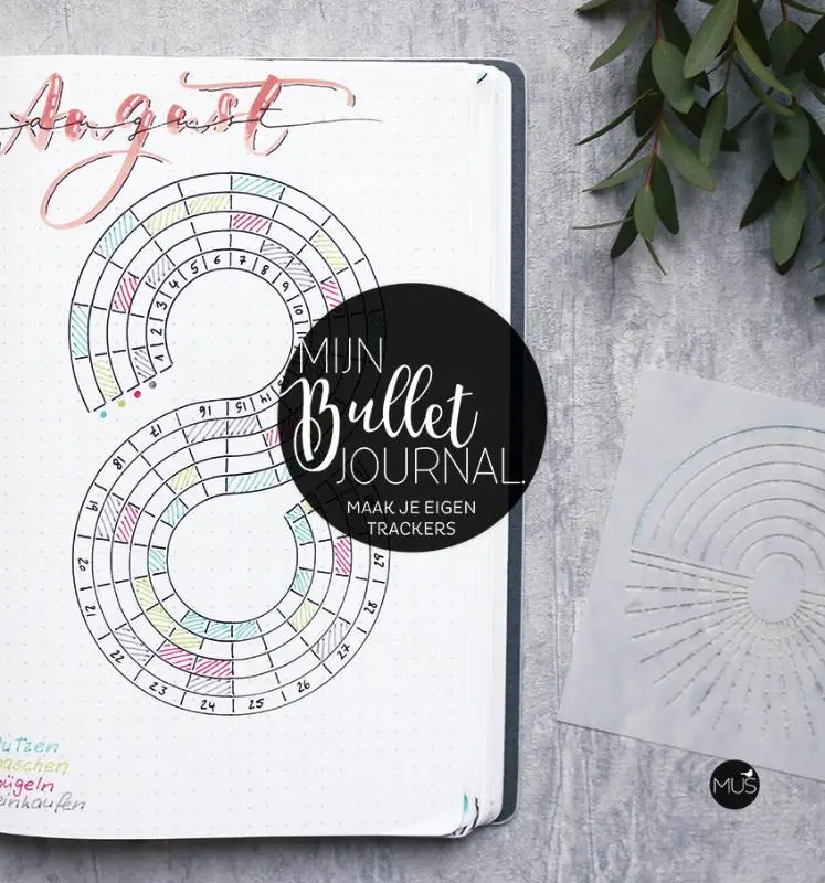 Mijn bullet journal maak je eigen tracke