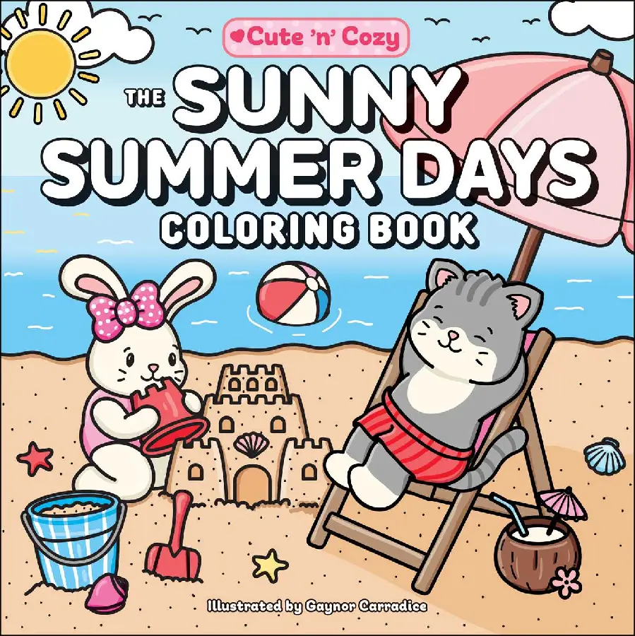 The Sunny Summer Days Coloring Book