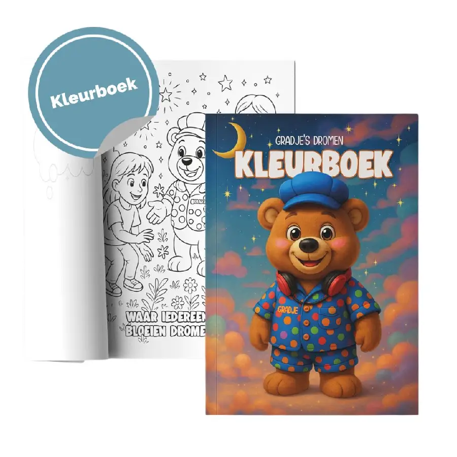 Gradje Kleurboek - Dromenland Set (5 stuks)