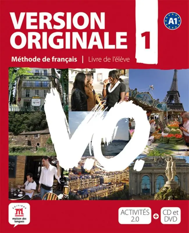 A1 / Version originale 1 - Livre de l'eleve +DVD / Livre de l'élève