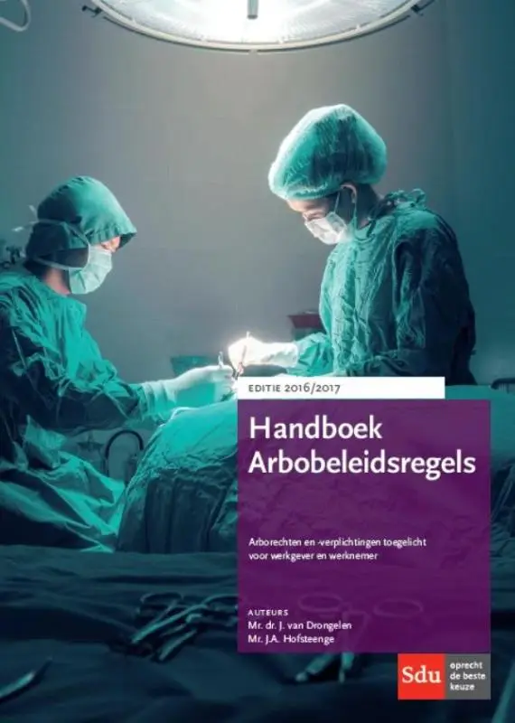 Handboek arbobeleidsregels / 2016-2017
