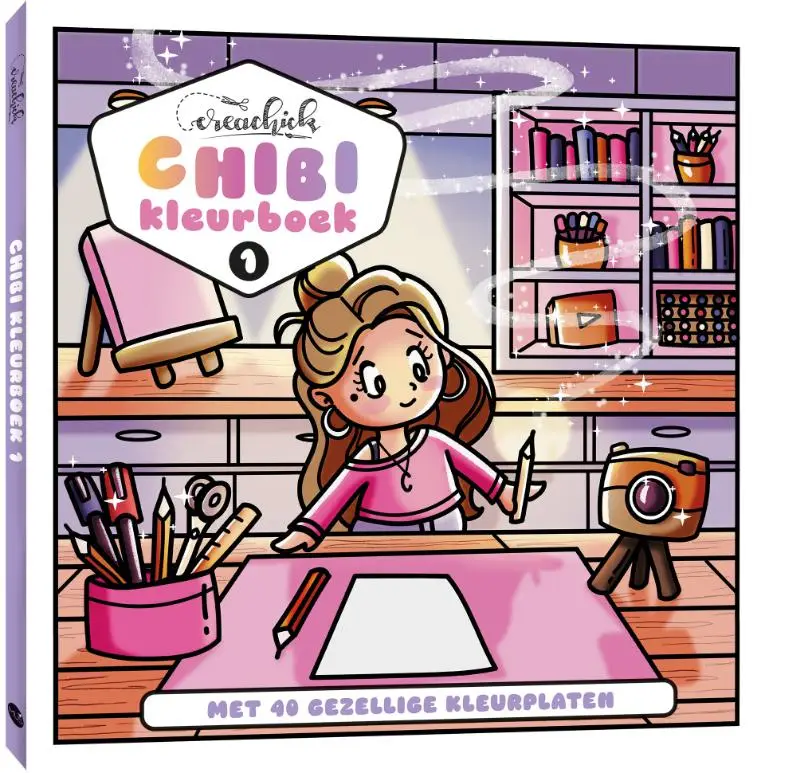 CreaChick Chibikleurboek 1