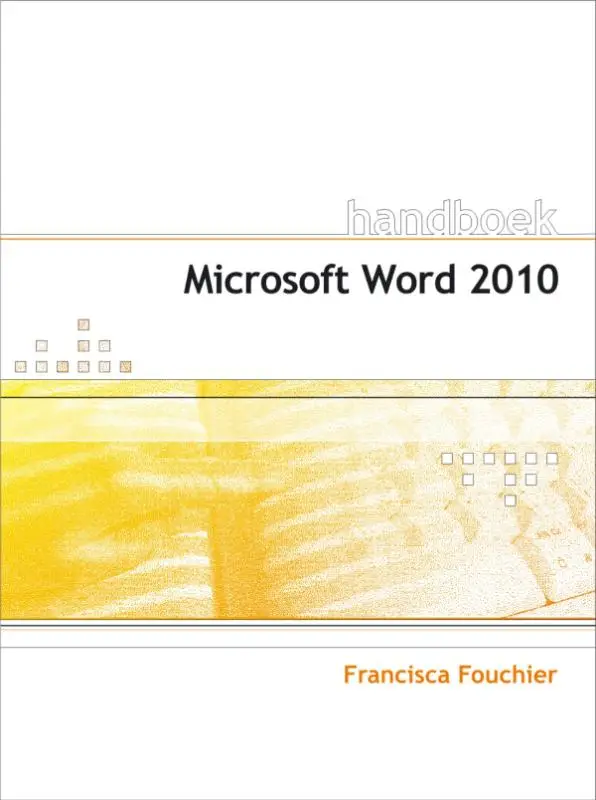 Microsoft Word 2010 / dru