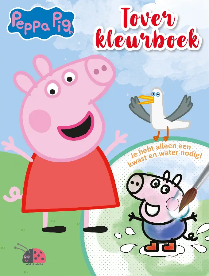 Toverkleurboek van Peppa Pig