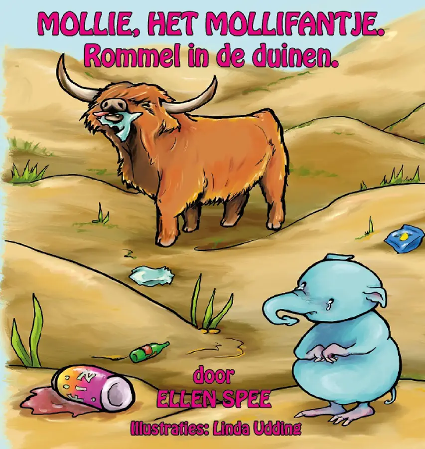 Mollie, het Mollifantje / 2 Rommel in de duinen