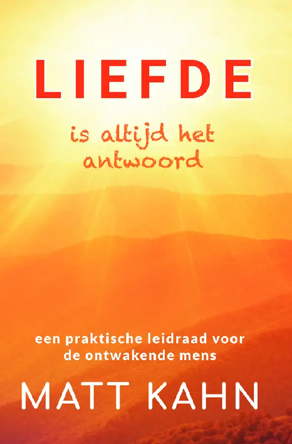 Liefde is altijd het antwoord