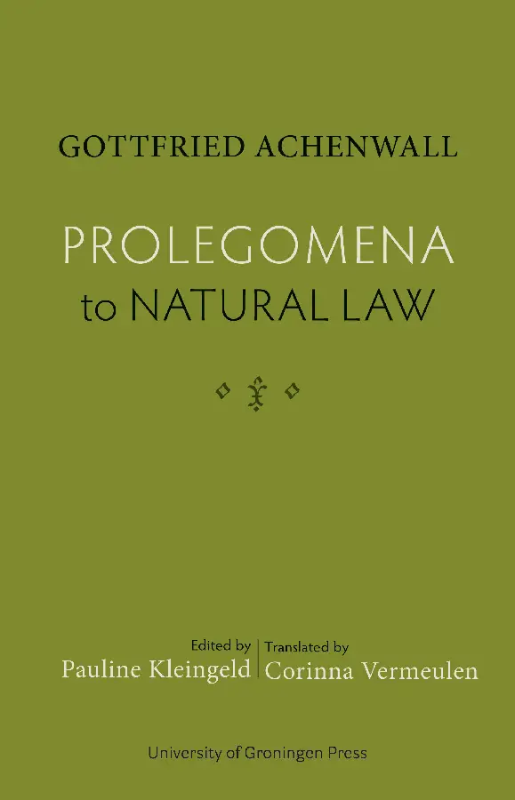 Prolegomena to Natural Law