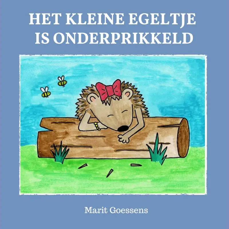 Het kleine egeltje is onderprikkeld
