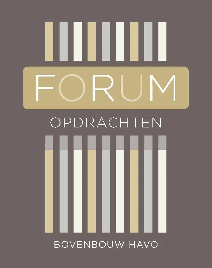 FORUM Geschiedenis ed 2 opdrachtenboek havo 4-5