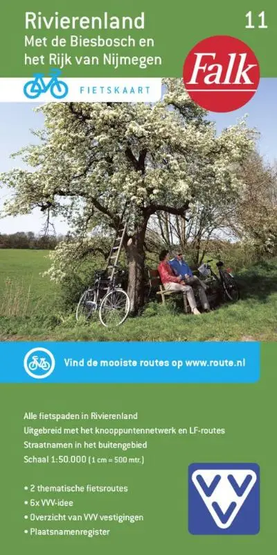Fietskaart / 11 Rivierenl