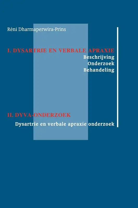 Dysartrie en verbale apra