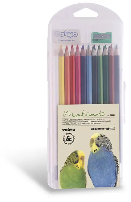 PRIMO PRO * Set van 24 aquarelpotloden