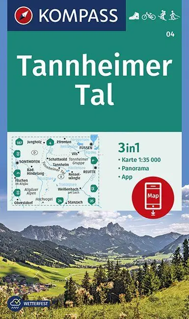 Kompass WK04 Tannheimer Tal
