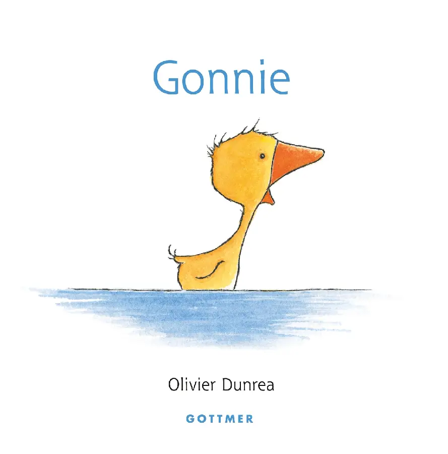 Gonnie met pluchen knuffel
