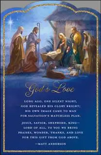 Boxed Christmas Card (18) God''''s Love