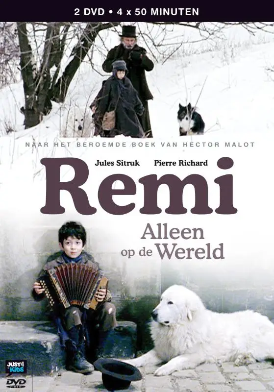Remi Alleen op de wereld 2 DVD's