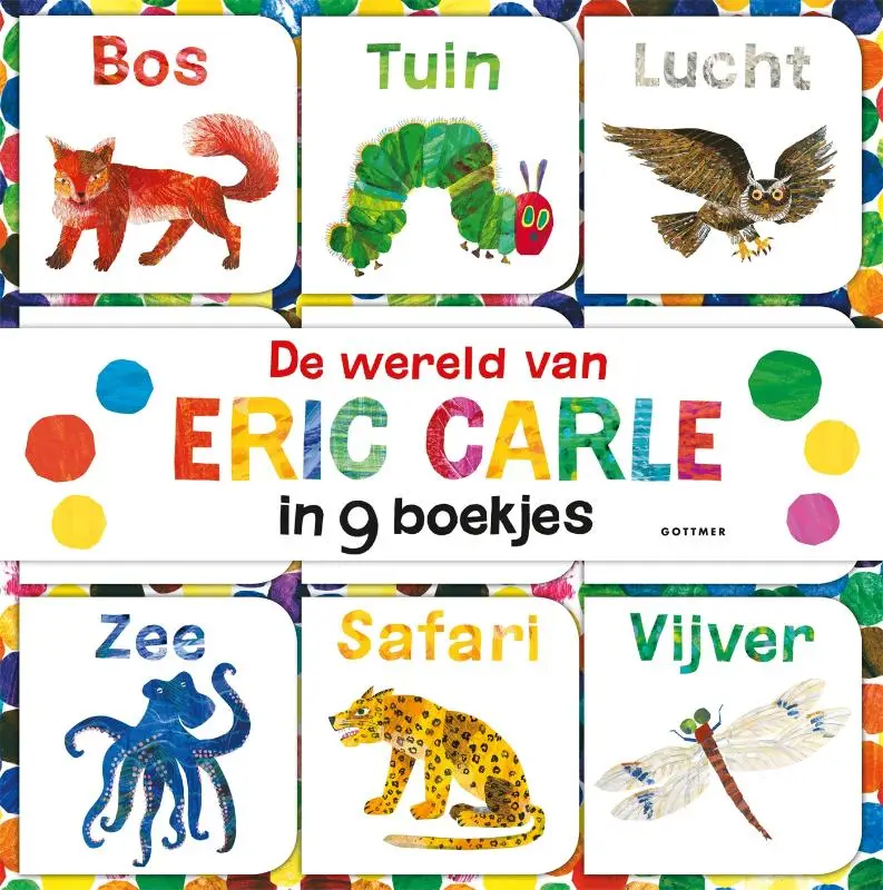 Wereld van eric carle in 9 boekjes