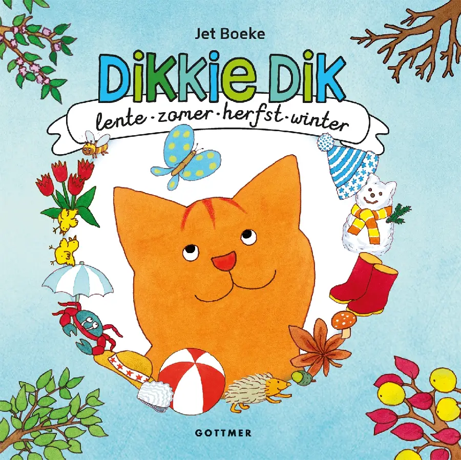 Dikkie Dik lente zomer herfst & winter