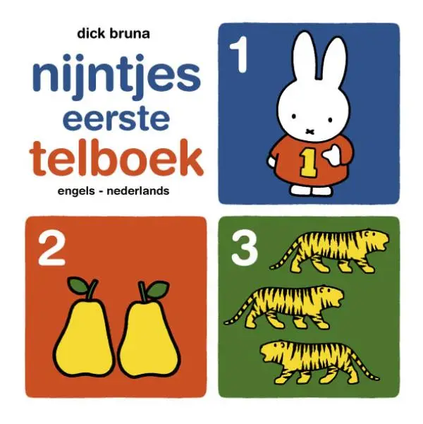 Nijntjes eerste telboek engels-nederland