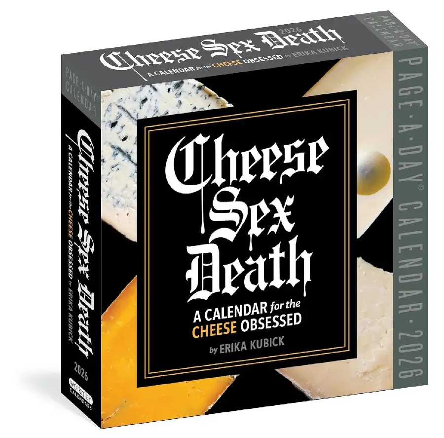 Cheese Sex Death Page-A-Day® Calendar 2026