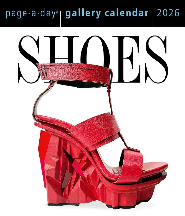 Shoes Page-A-Day® Gallery Calendar 2026