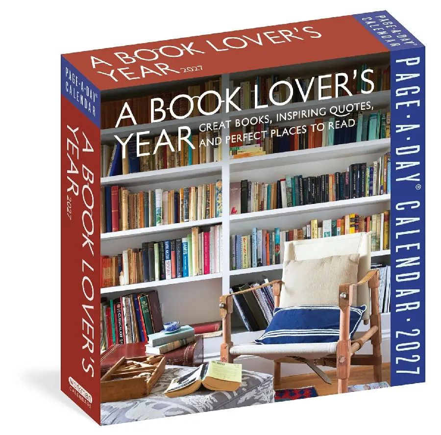 A Book Lover's Year Page-A-Day® Calendar 2027