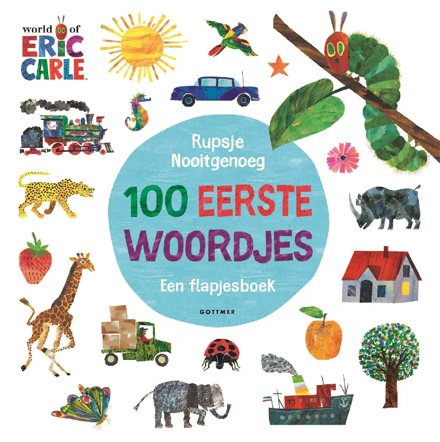 Rupsje nooitgenoeg 100 eerste woordjes