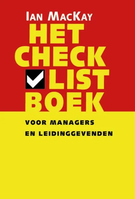 Het checklistboek voor ma